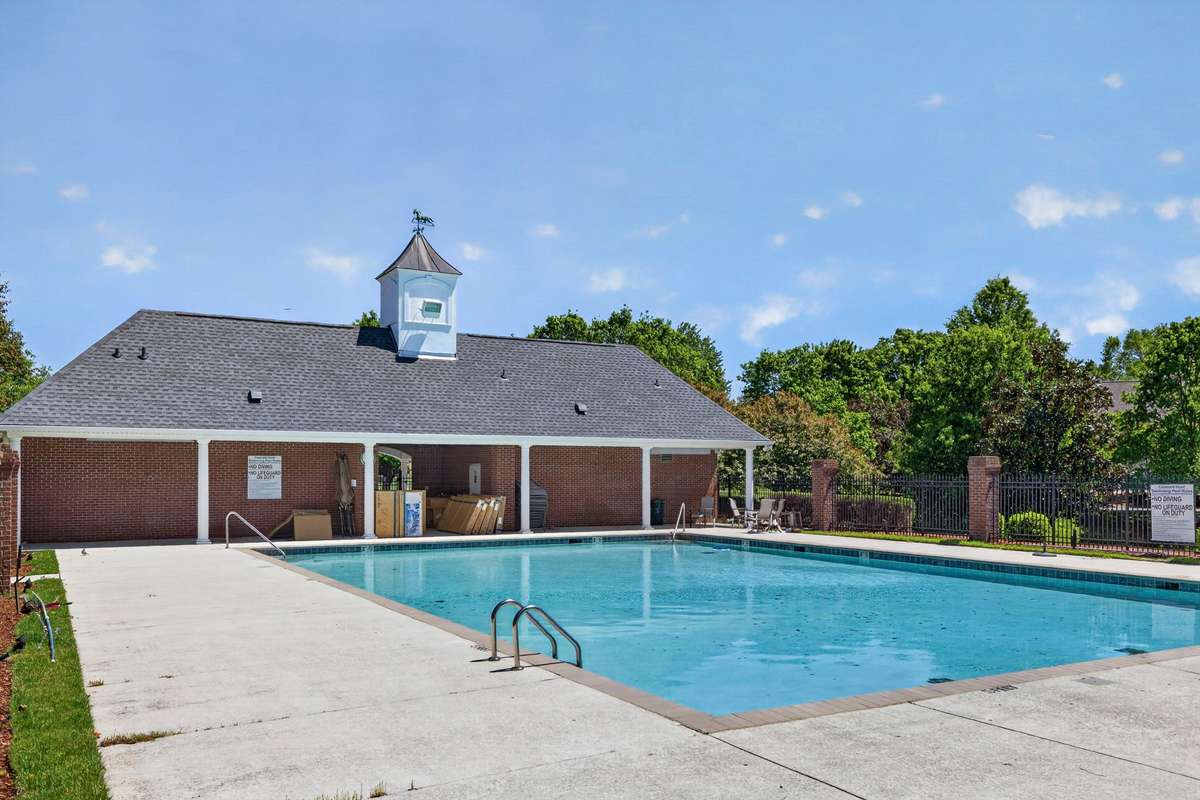 Spend the summer months lounging by the sparkling pool