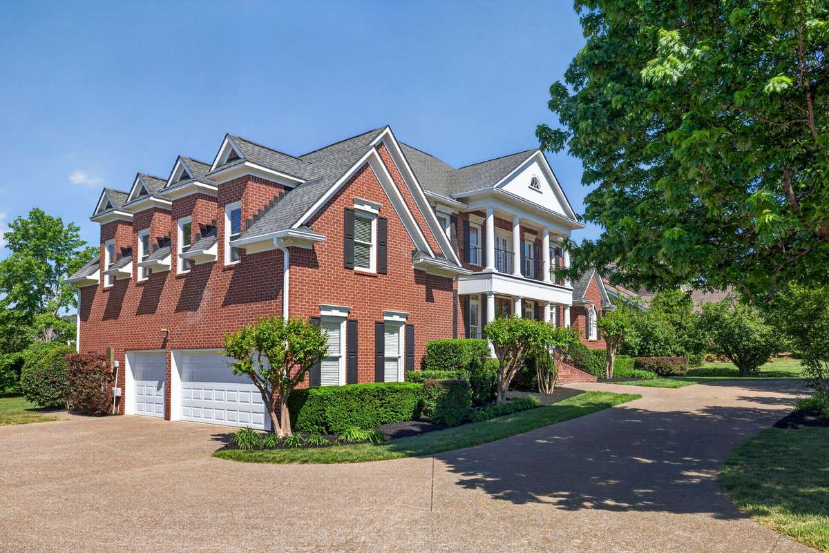 In front of the 3-car garage, there is abundant paved parking space