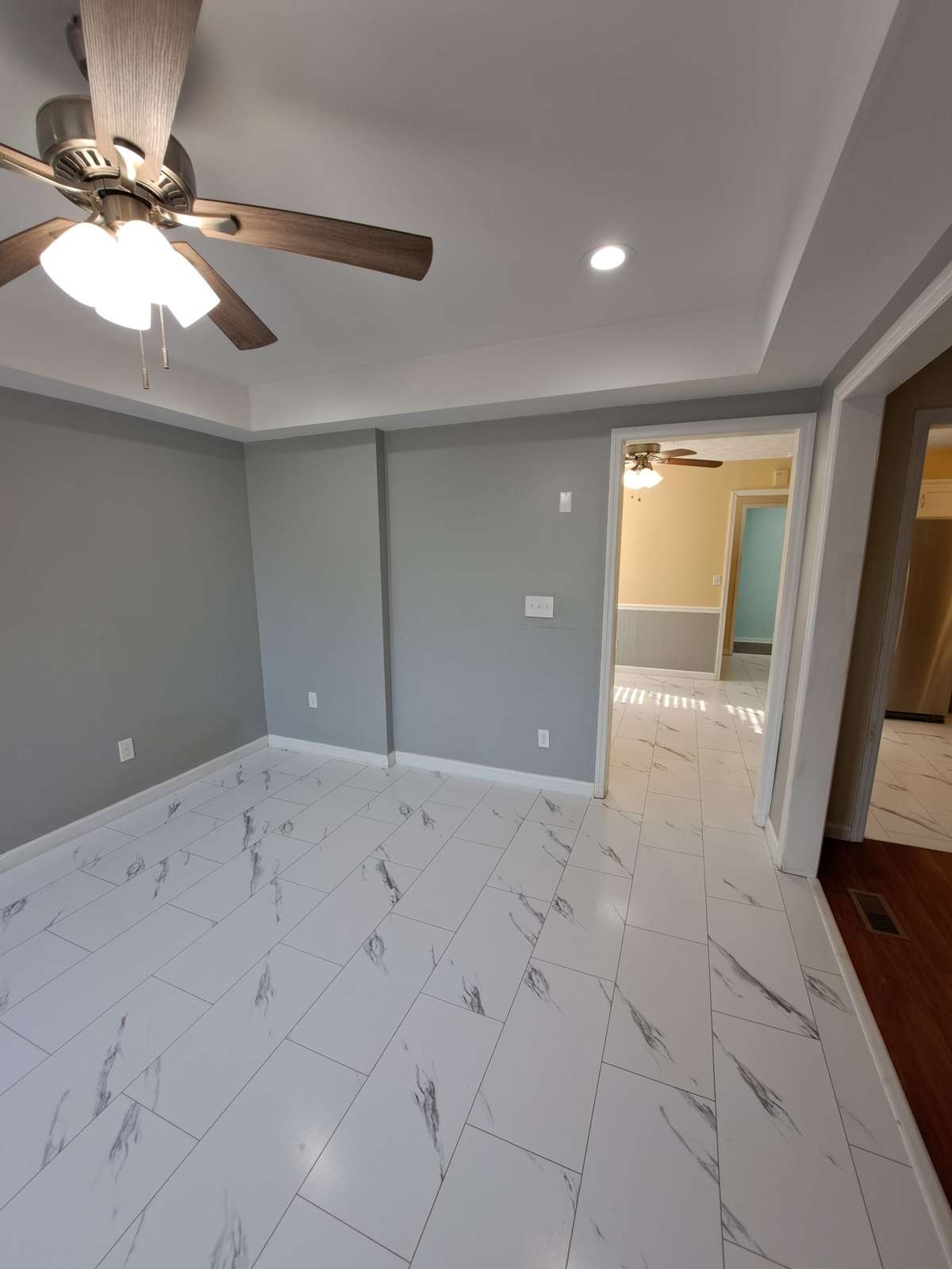 View to Kitchen and Laundry Room