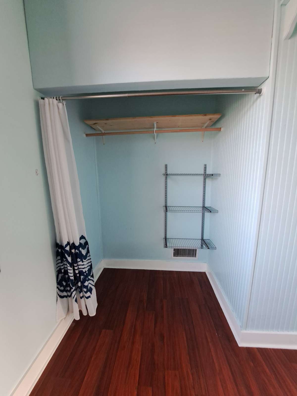 Open closet