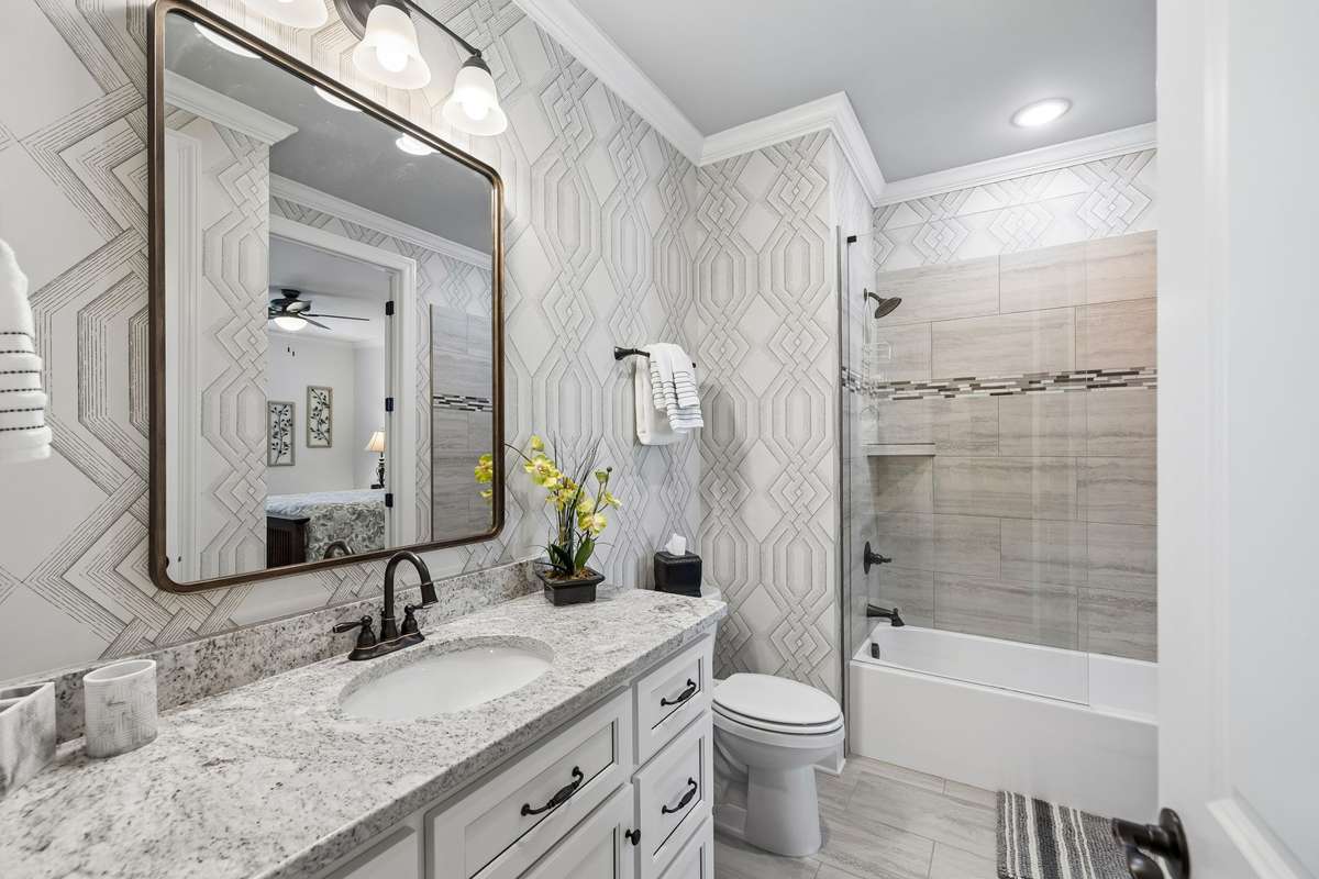 High-end finishes are used throughout the home for an elevated living experience.