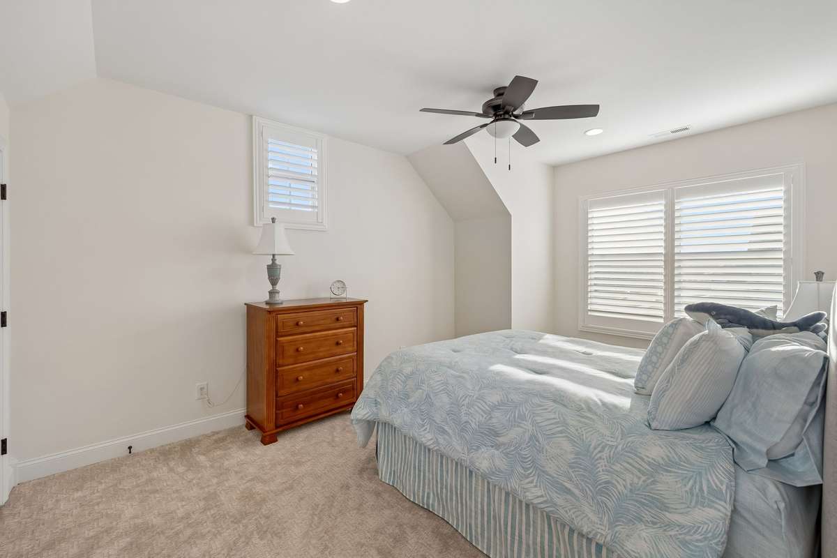 Additional bedroom on the second level