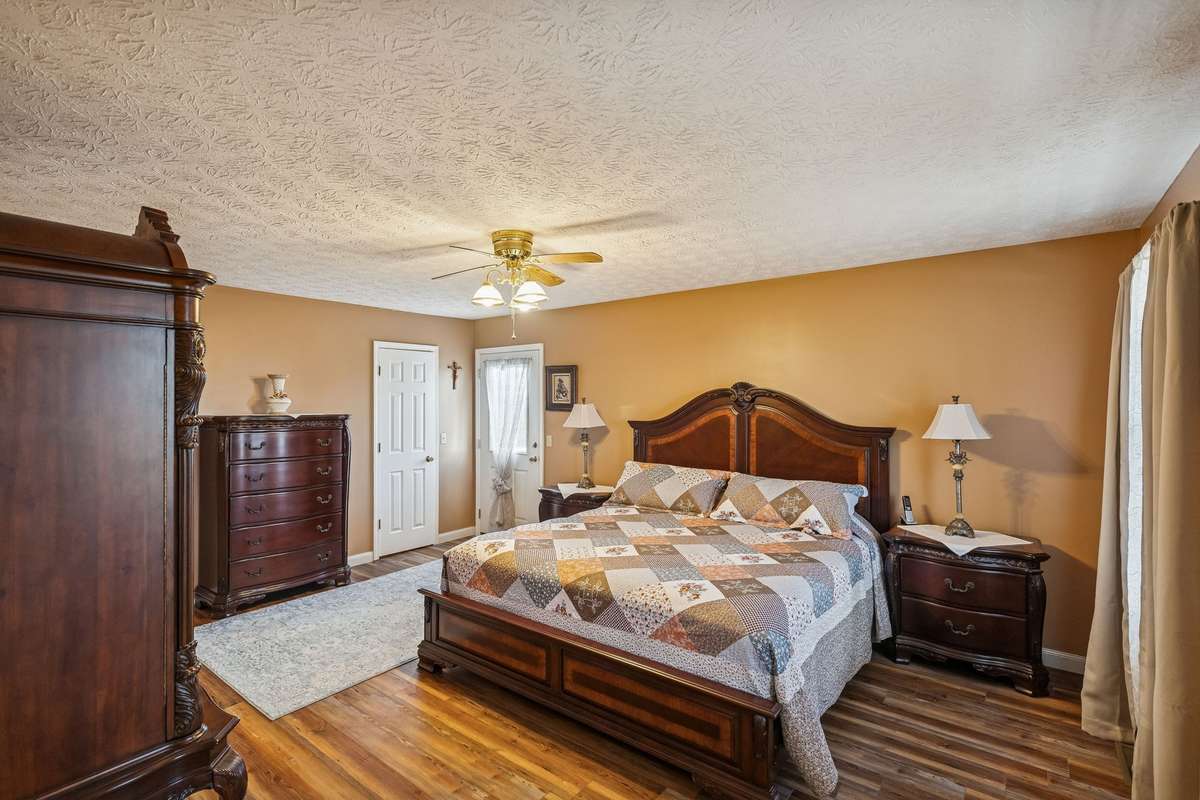 Other owners suite is very large with private deck, large closet, bath.