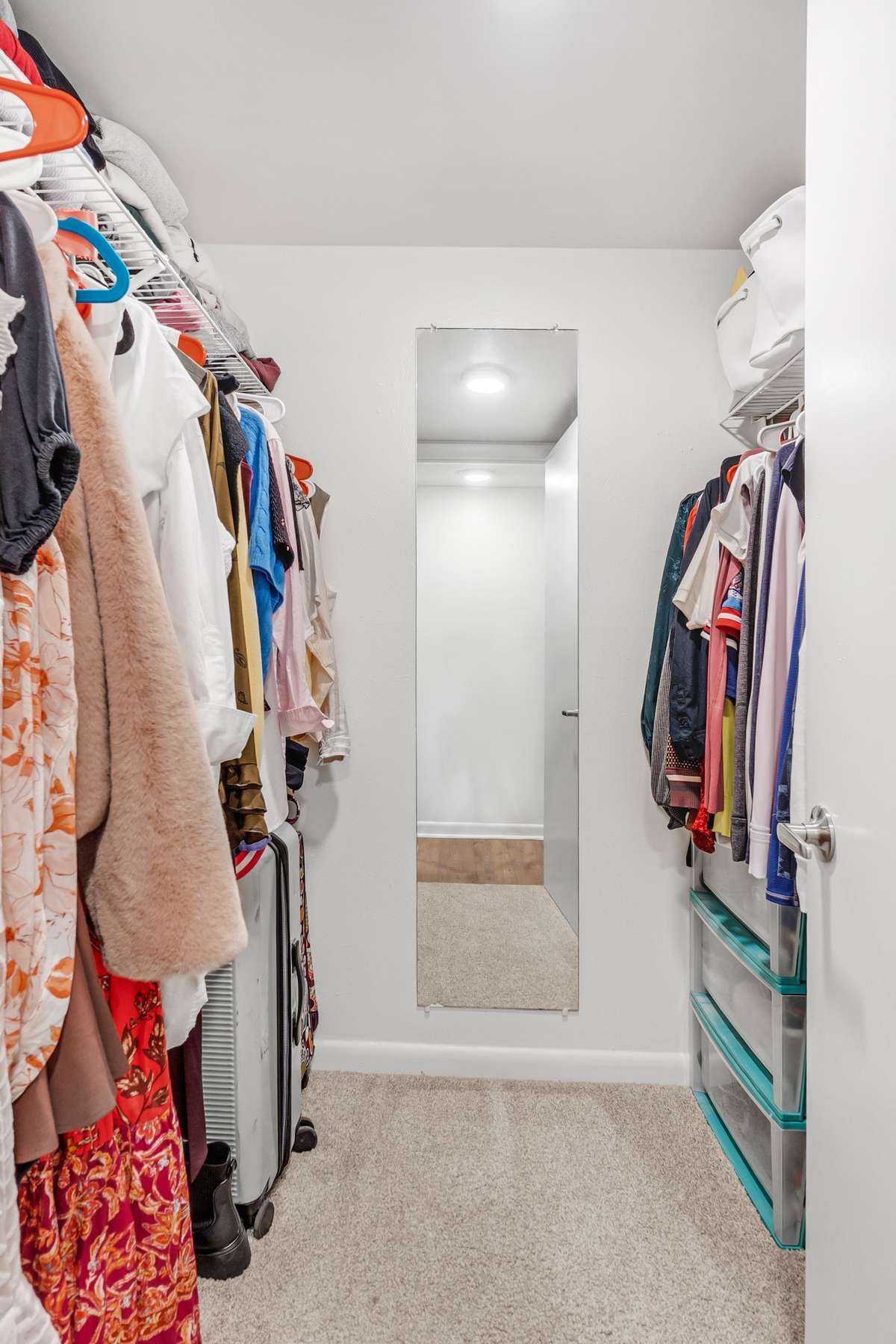 Walk in closet.