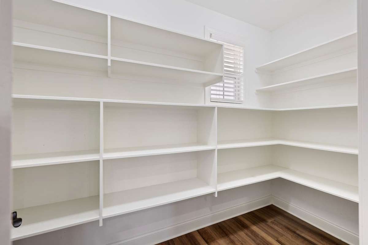 Pantry Area in Kitchen.  Huge area