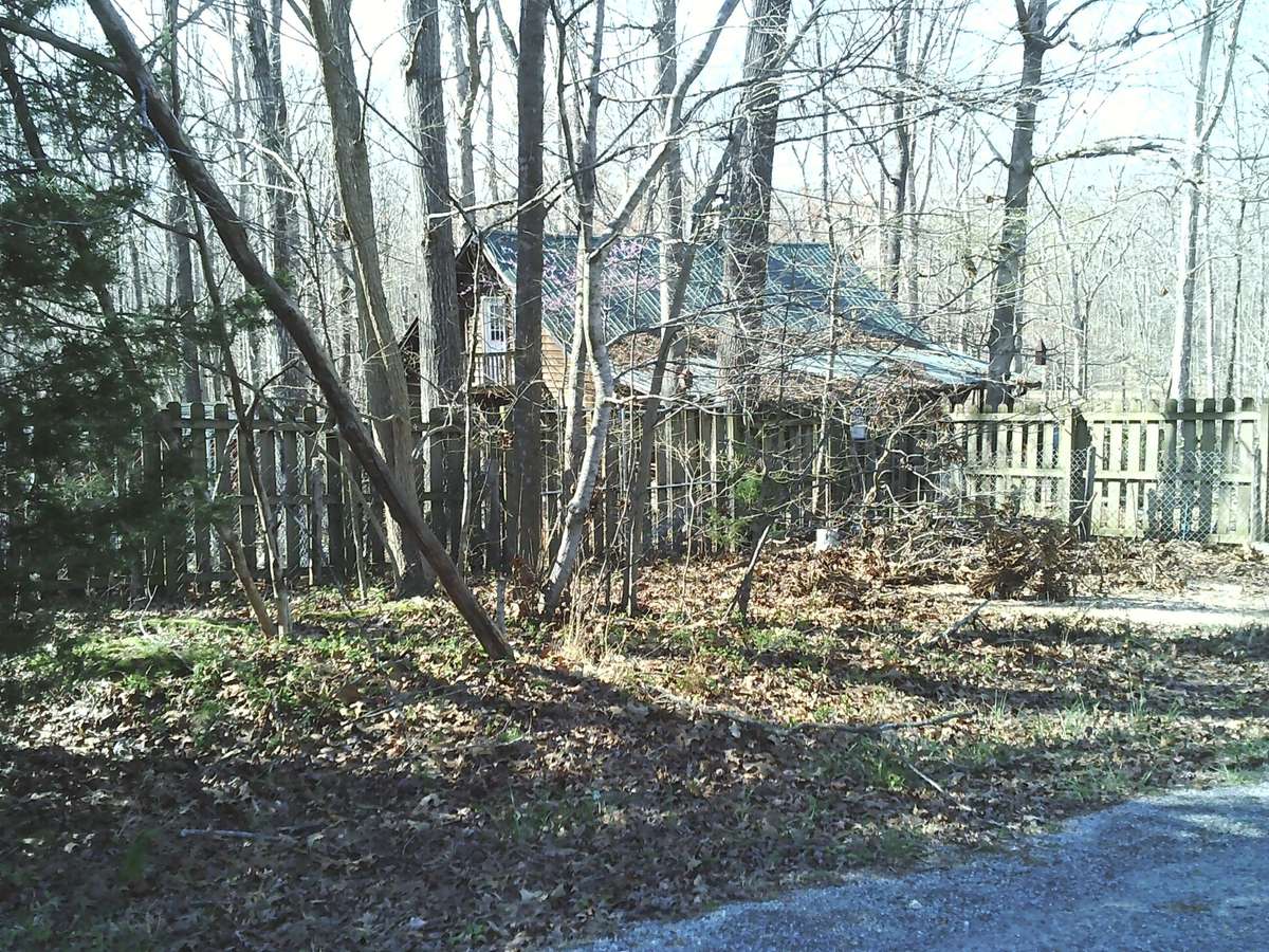 Distant View of the Front Fenced area