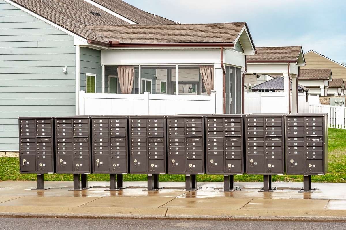 This home is located just steps away from the mailbox for added convenience.