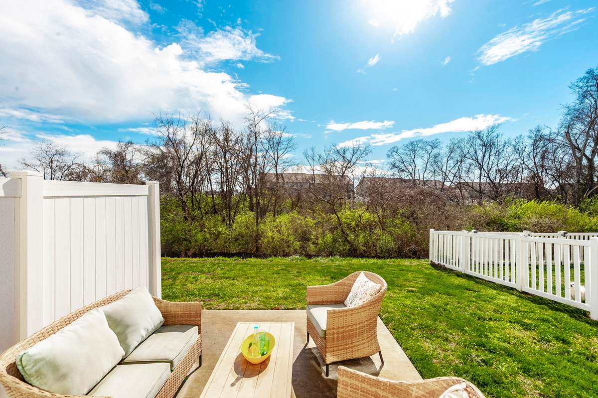 As you can see here, you could add a fence for more outdoor enjoyment!