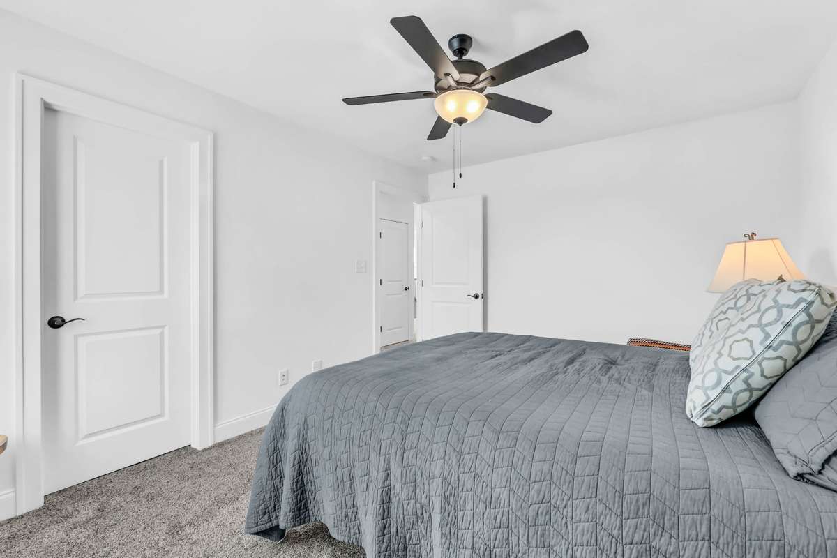 Check out the craftsman style doors and trim throughout the home!