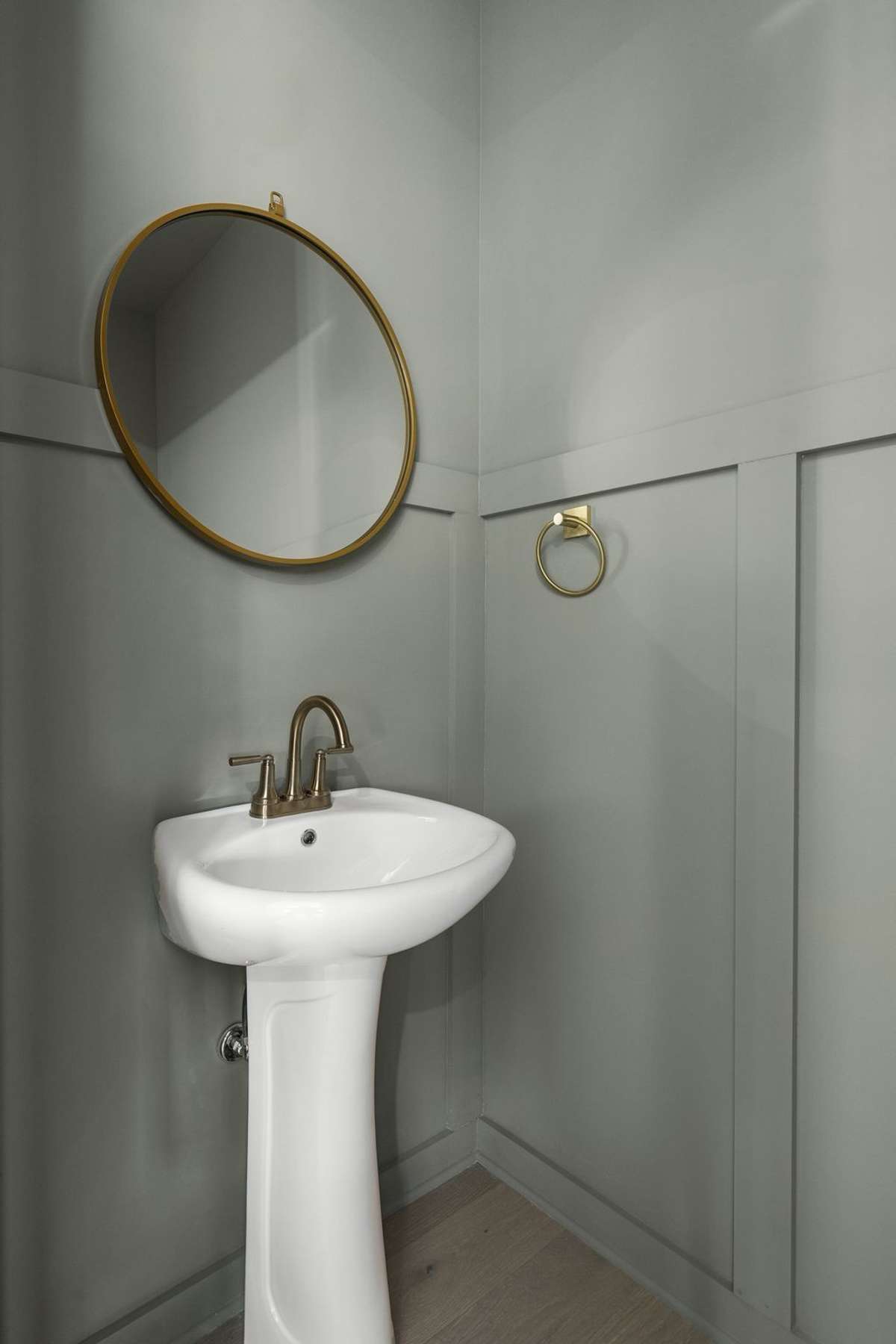 Powder bathroom on the second floor for guests