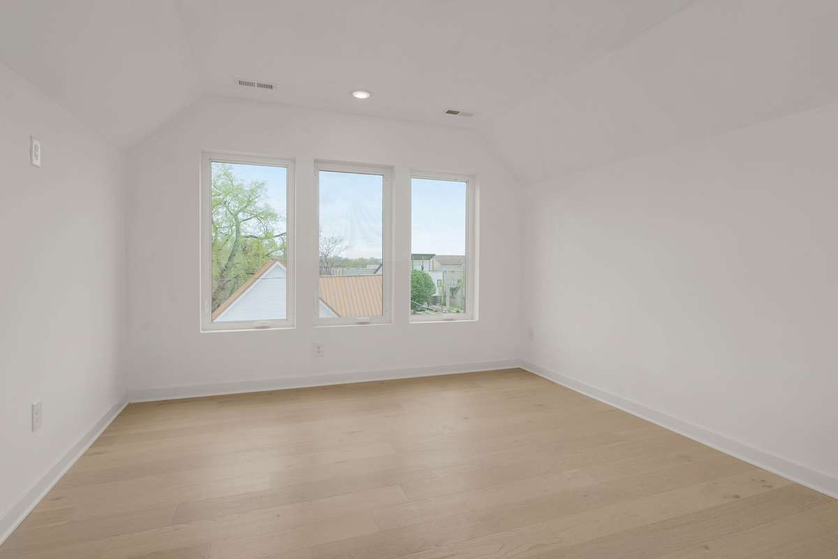 Secondary bedroom on the third floor