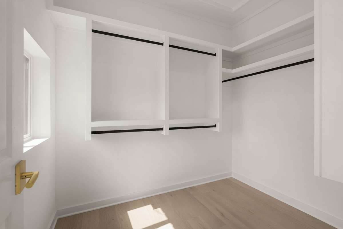 Primary closet