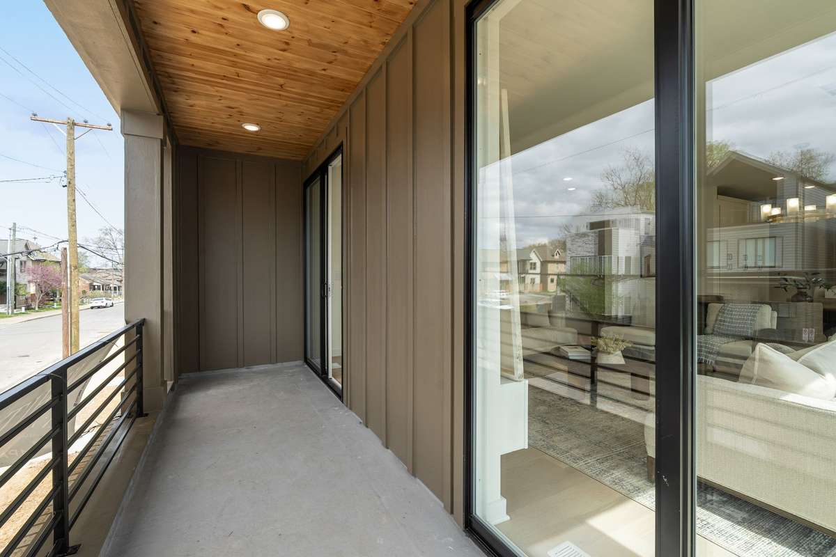 Balcony off the main living room