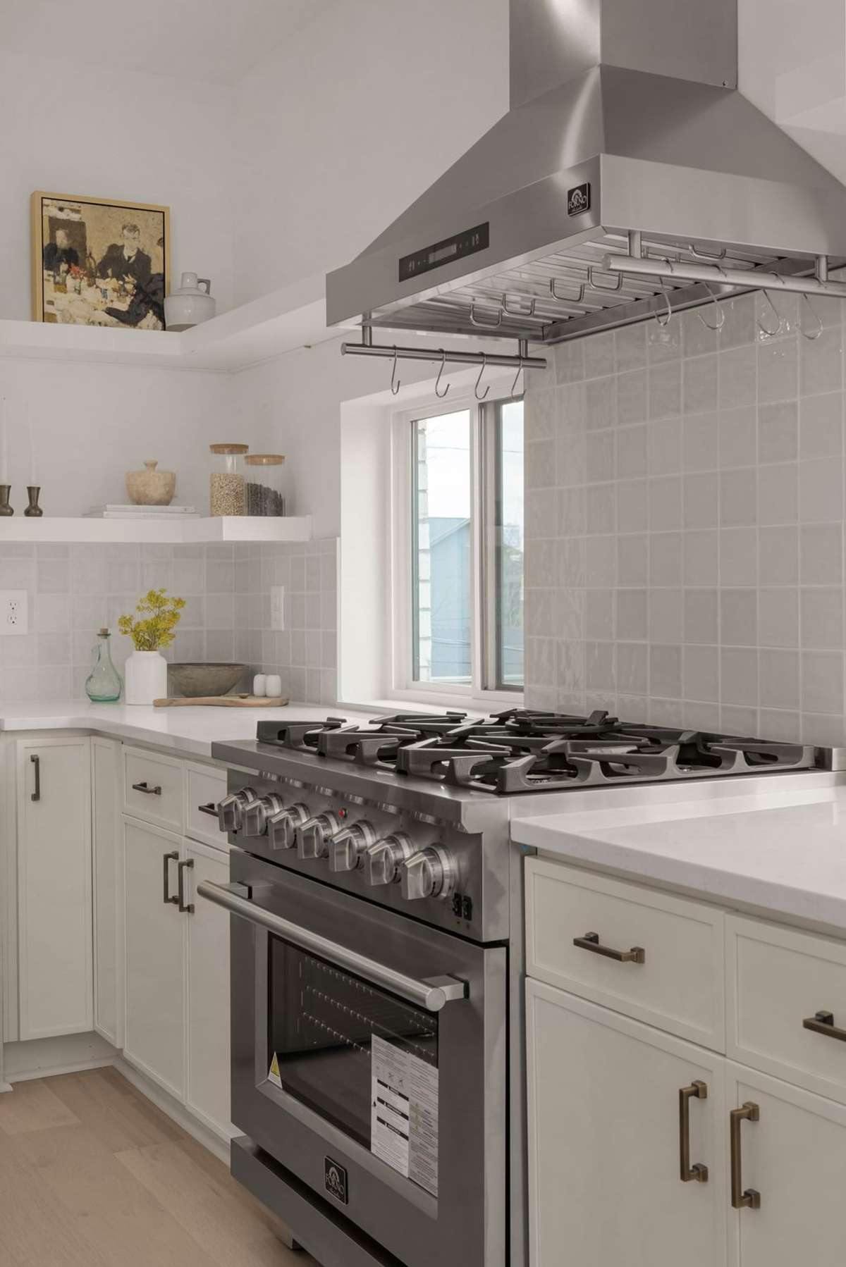 Gorgeous stainless steel appliances