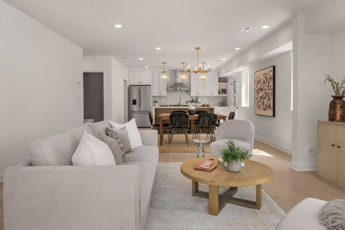 Living room on first floor