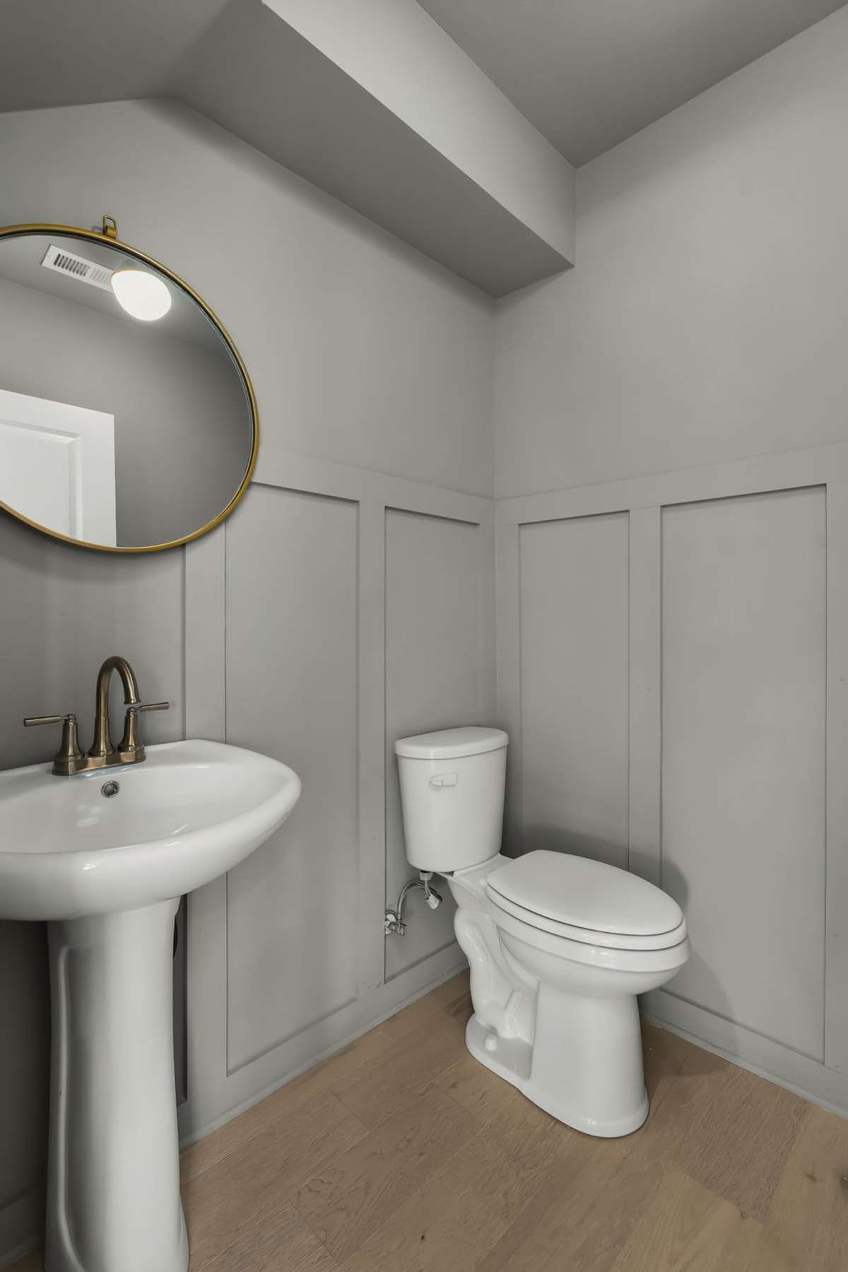 Powder bathroom on first floor