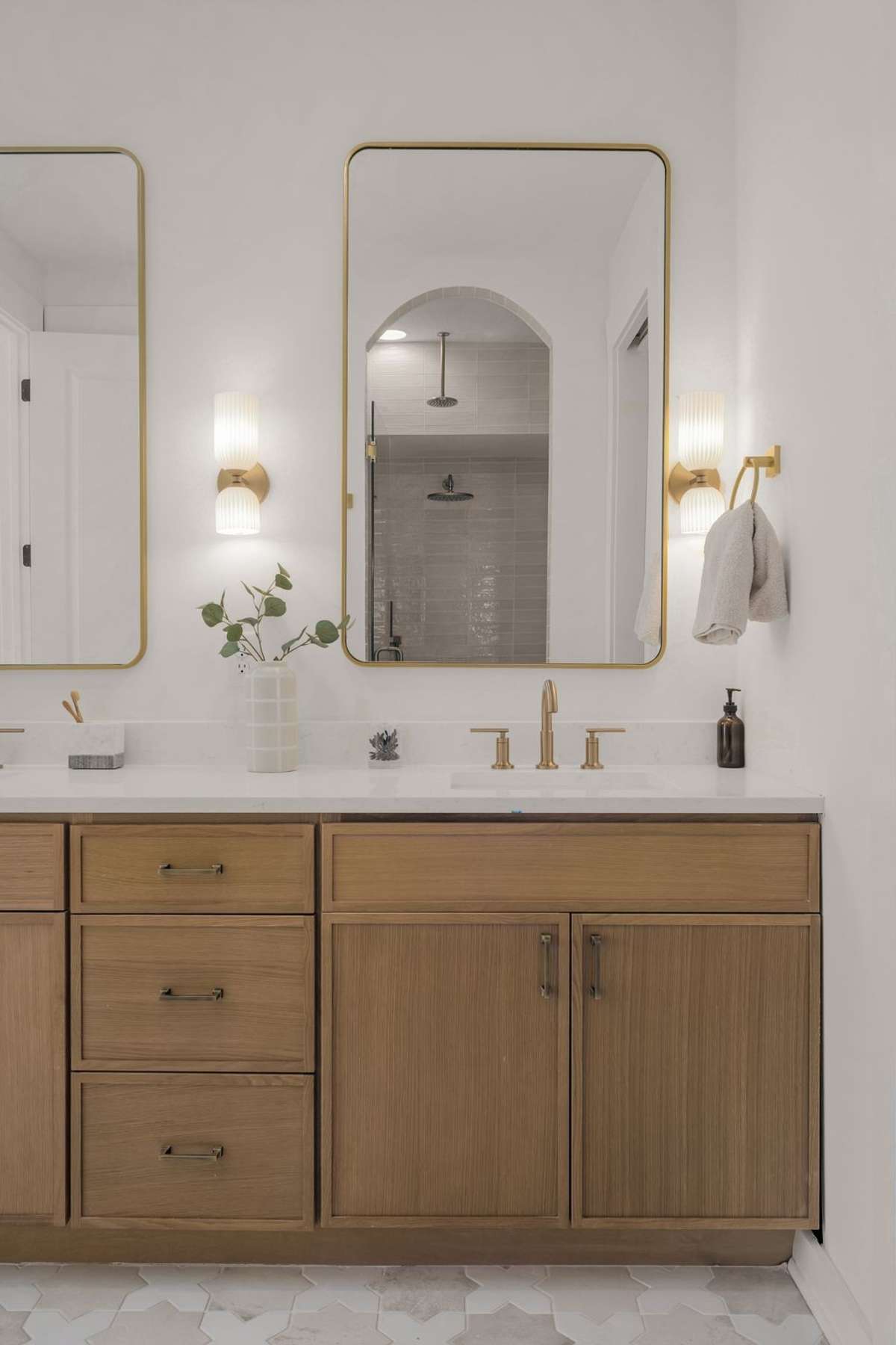 Gorgeous primary bathroom