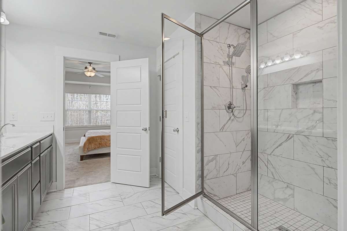 Large shower