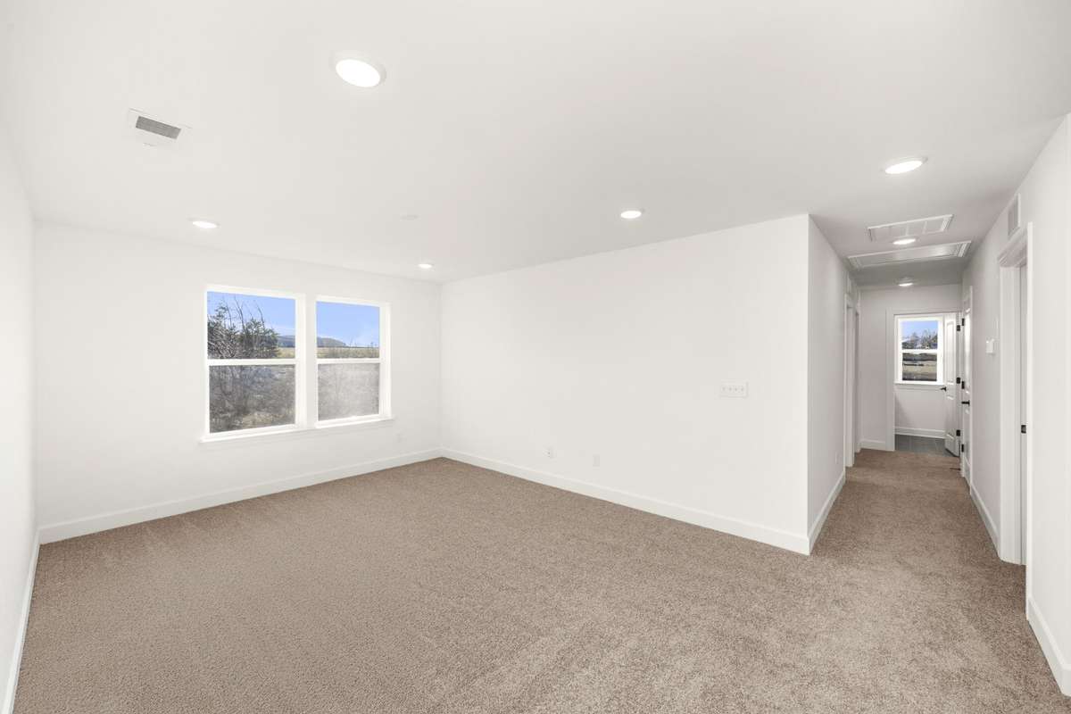 Secondary living space with your 2nd floor loft!