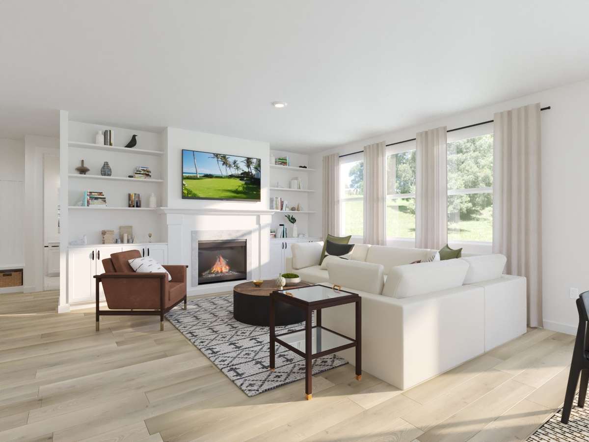 Photo is not of the actual home but is an inspirational photo of builder’s model home and may depict options, furnishings, and/or decorator features that are not included.