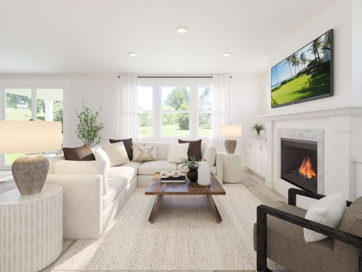 Photo is not of the actual home but is an inspirational photo of builder’s model home and may depict options, furnishings, and/or decorator features that are not included.