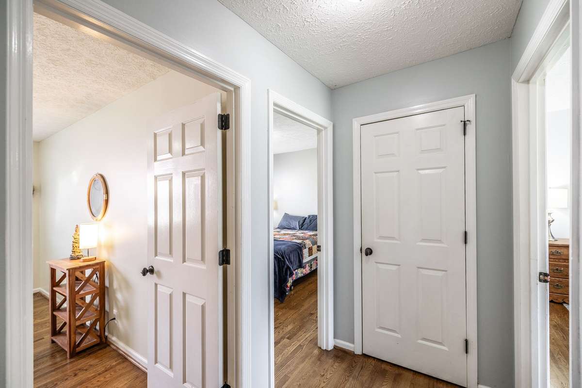 All hardwood floors on main floor! And three bedrooms and two full baths