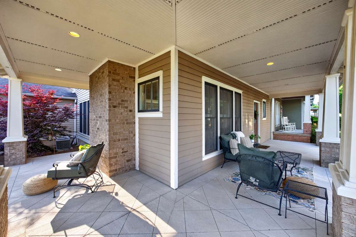 Wrap around porch
