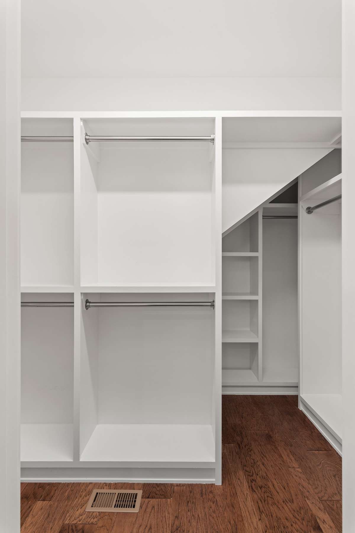 Custom built ins Owner's closet