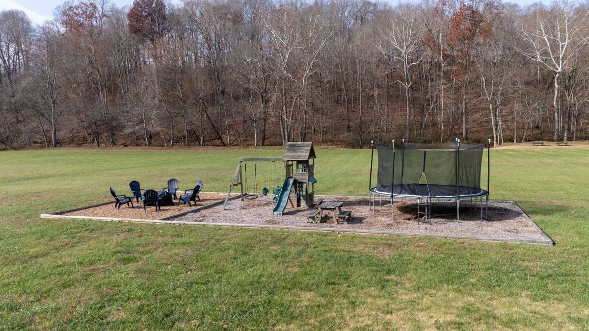 Outdoor Area Perfect for the Kids + Pets to Play