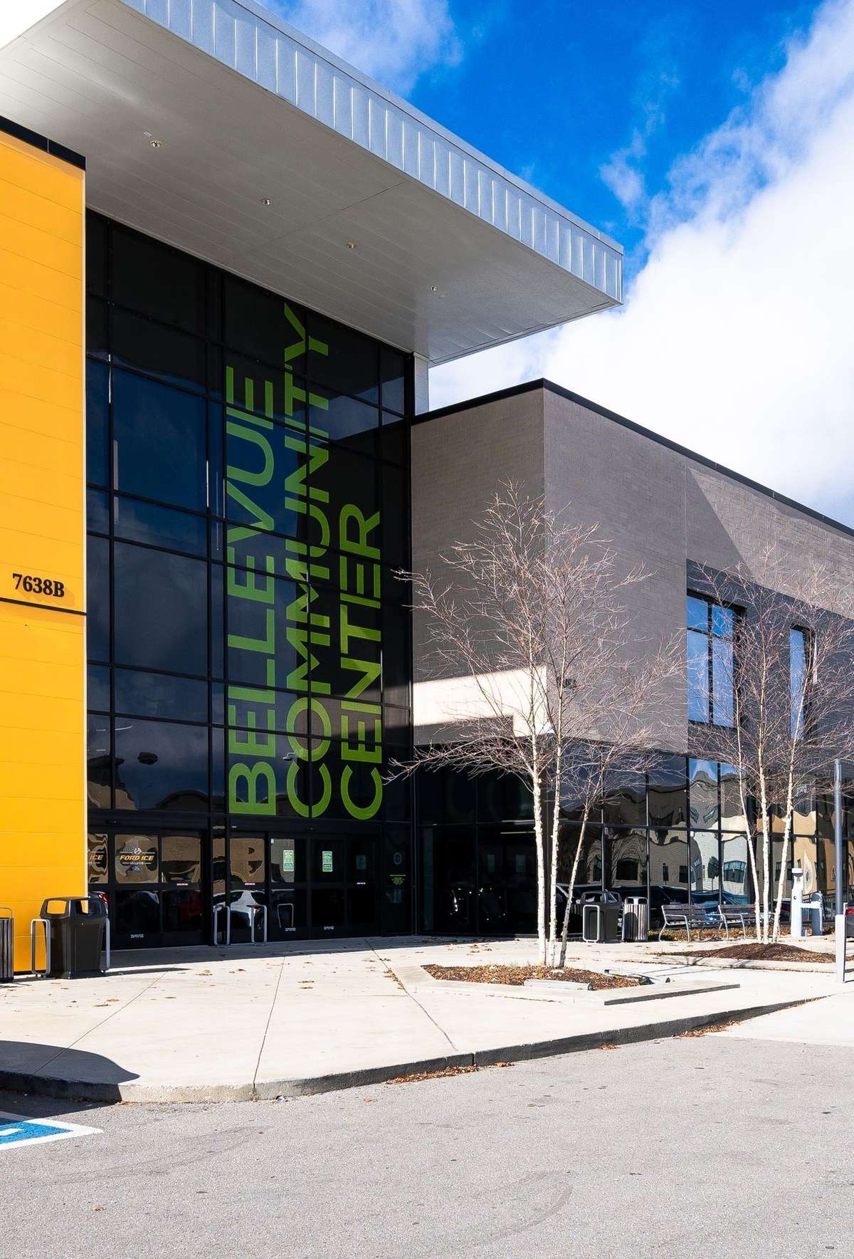 Attached to the Ford Hockey Rink is the Community Center! What a spectacular place to play!