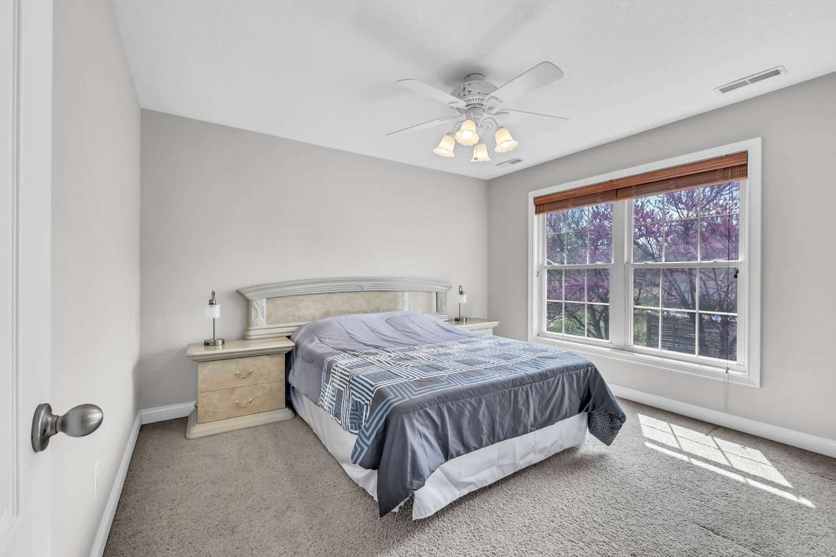 Another Spacious Guest Bedroom! Both Have Walk-in Closets!