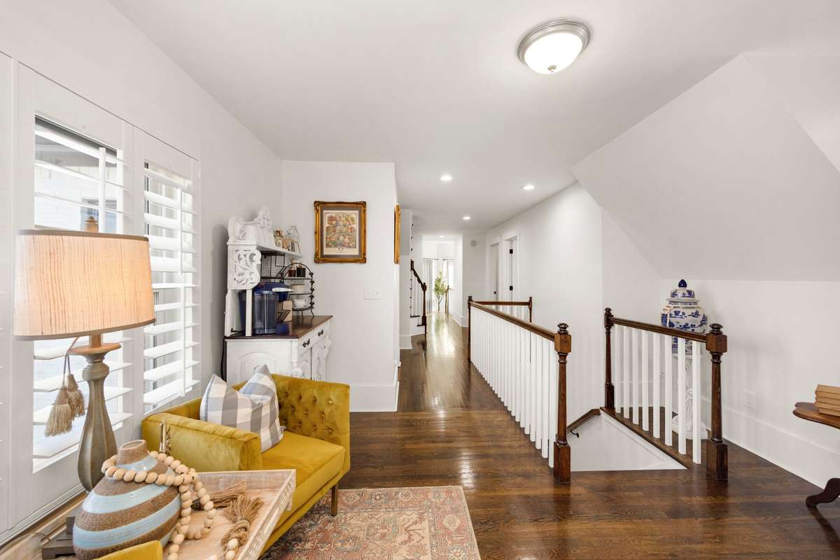 Upstairs Hallway on Second Level. Connects Main Living Area and In-Law Quarters.