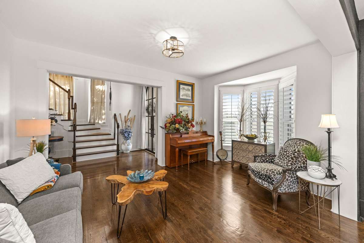 Den between Entry/Foyer and Formal Dining Area.