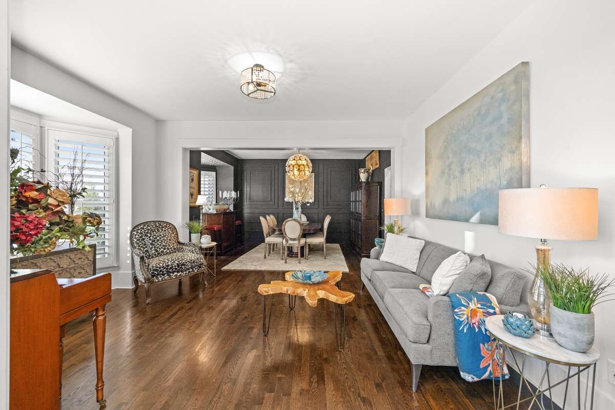 Den between Entry/Foyer and Formal Dining Area.