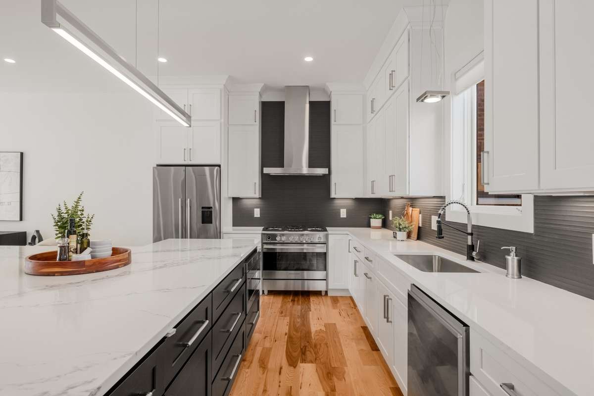 Cooking and hosting will be a dream in this kitchen with plenty of storage and prep space.