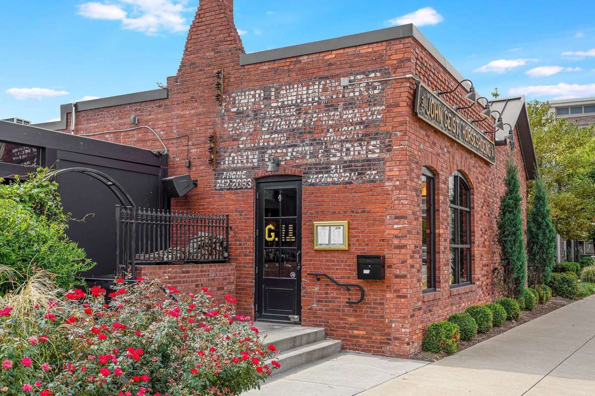 Geist is a charming and cozy neighborhood bar and restaurant, located in a former blacksmith shop.