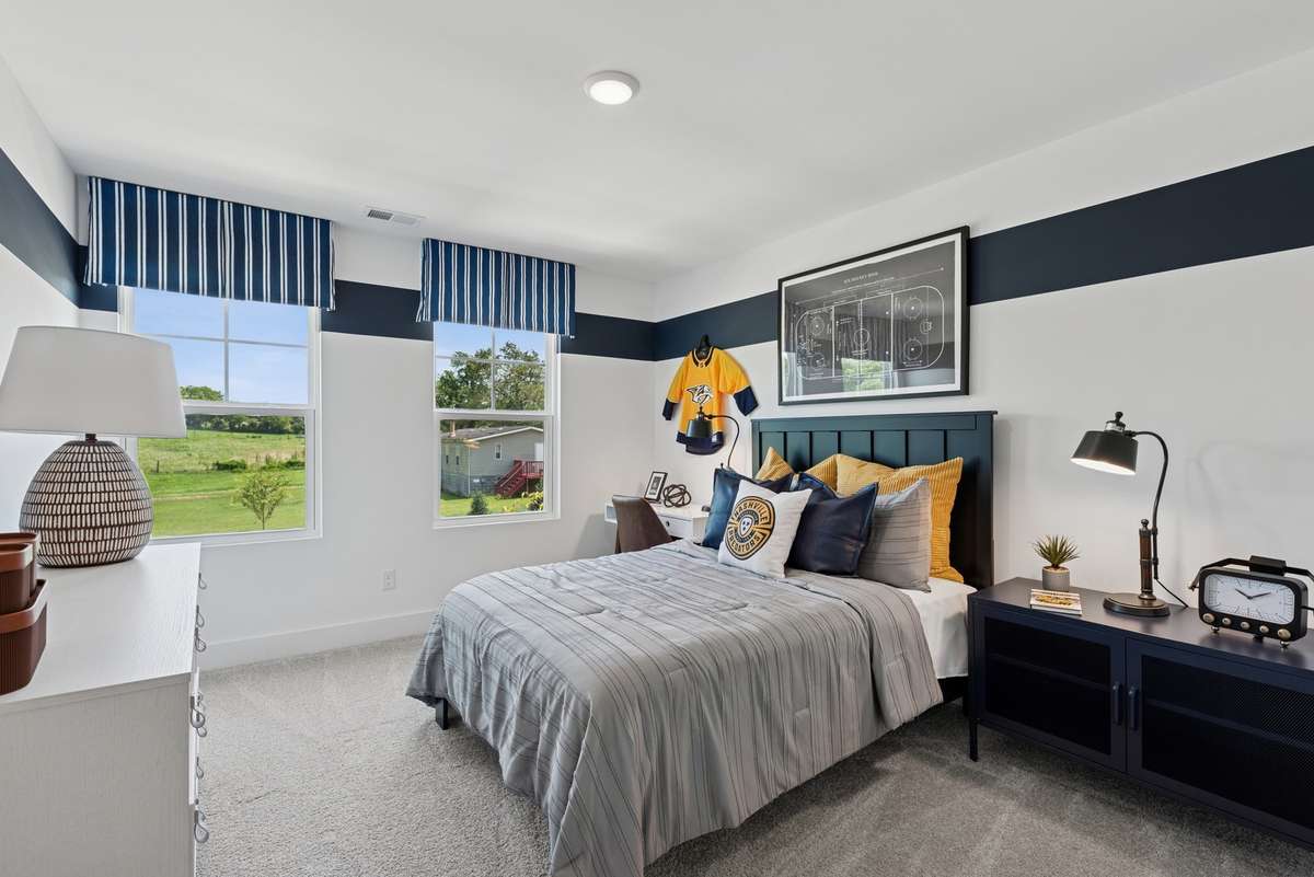 Home is under construction and all pictures are of a completed Whitley plan in a different community so finishes will vary.
