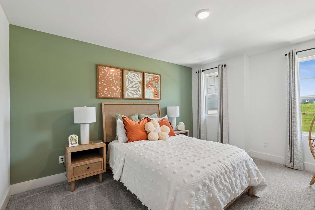 Home is under construction and all pictures are of a completed Whitley plan in a different community so finishes will vary.