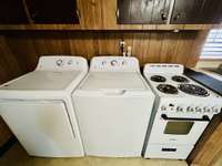 Laundry/kitchenette in the walk-out basement.