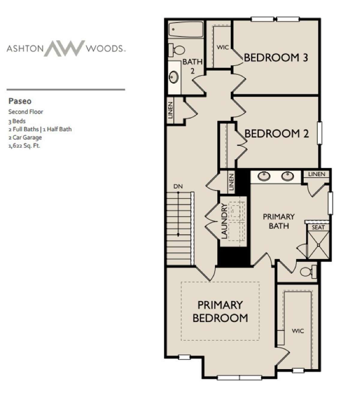 ***Please note Primary Bathroom layout has been changed to include freestanding tub***

The 2nd floor includes all bedrooms. The primary suite features a tray ceiling and a private bath with freestanding tub and shower with a bench!