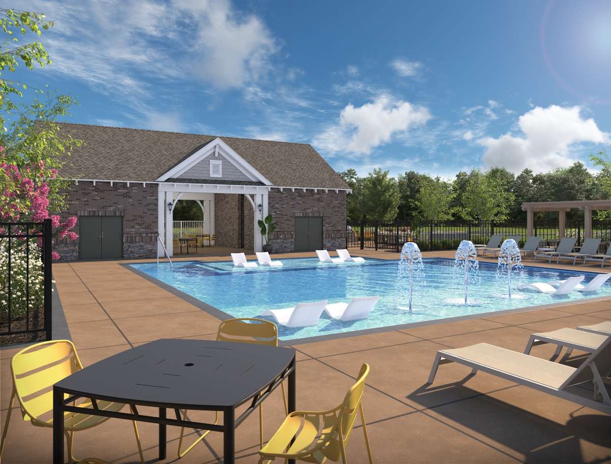This envisioned amenity highlights the lifestyle and leisure opportunities planned for the Promenade at Clari Park community.