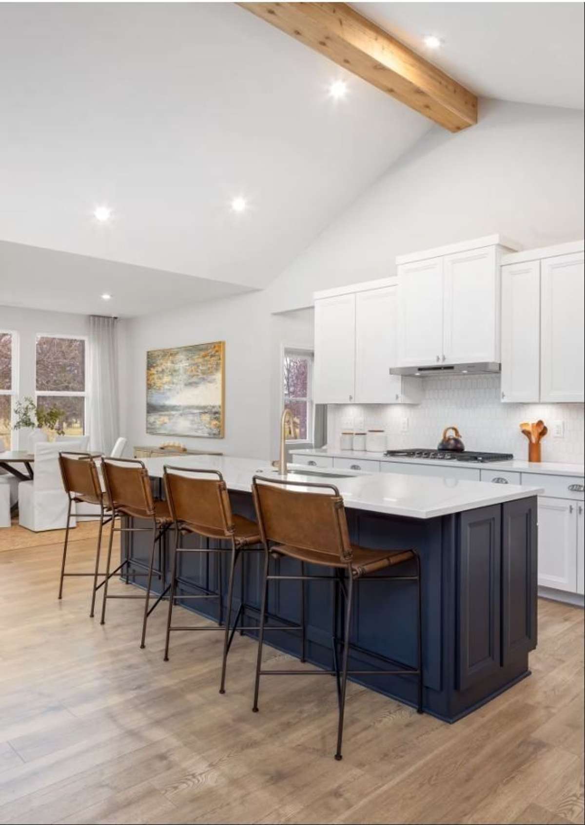 Not actual home. Photo of plan in another state and showing optional features and upgrades
