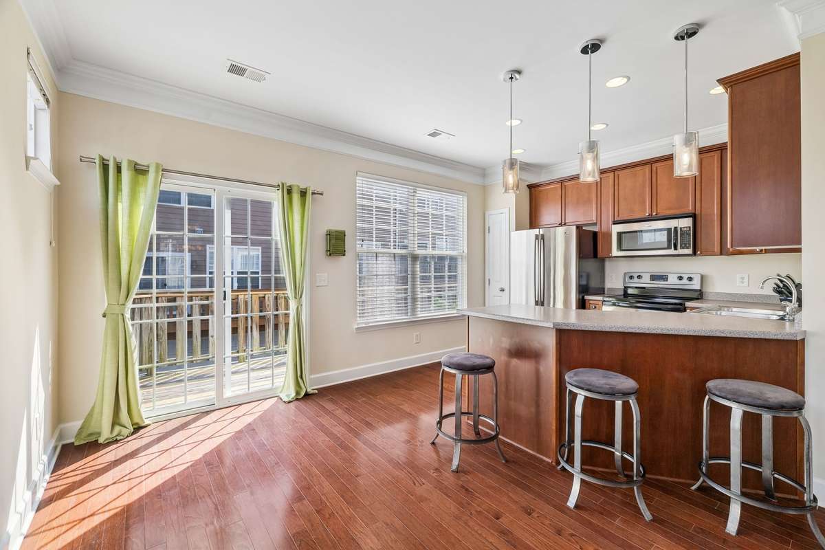 Kitchen to Back Deck
