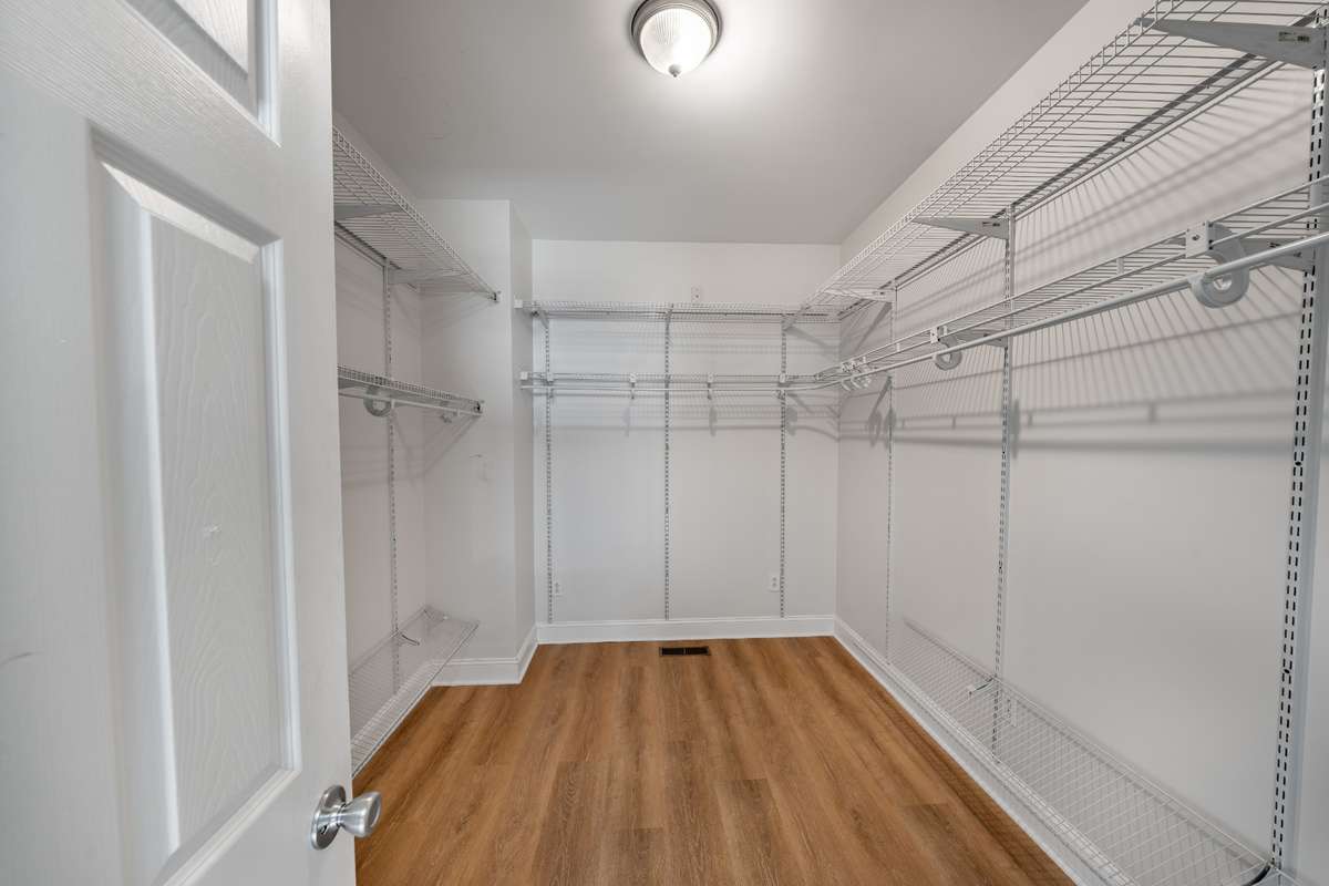 Primary walk-in closet