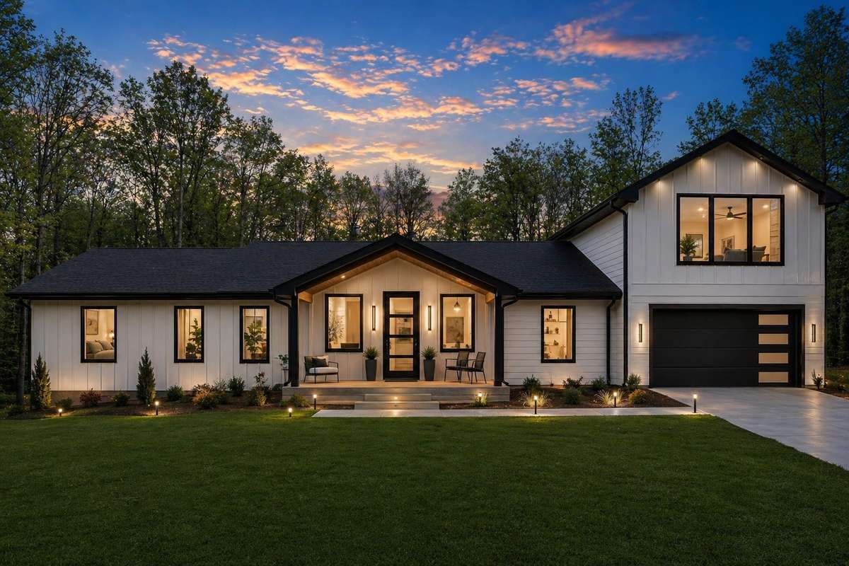 AI rendering of adding on to the house