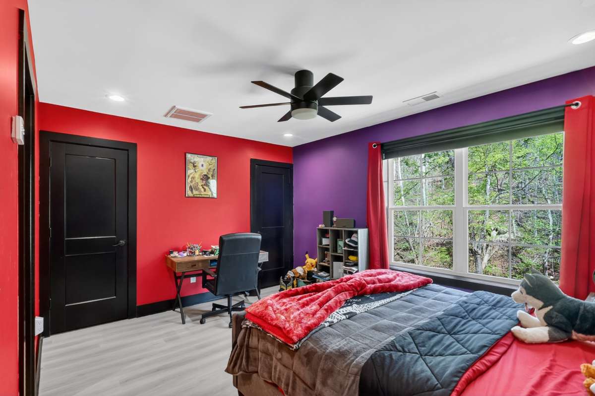 Fifth bedroom with large closet and great storage.