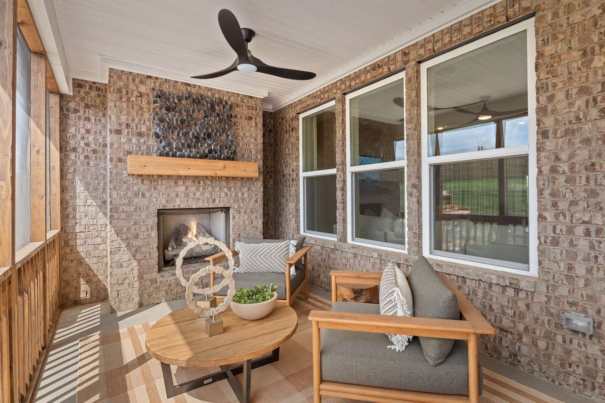 GAS fireplace *Photo for example only - previously built Ellsworth*