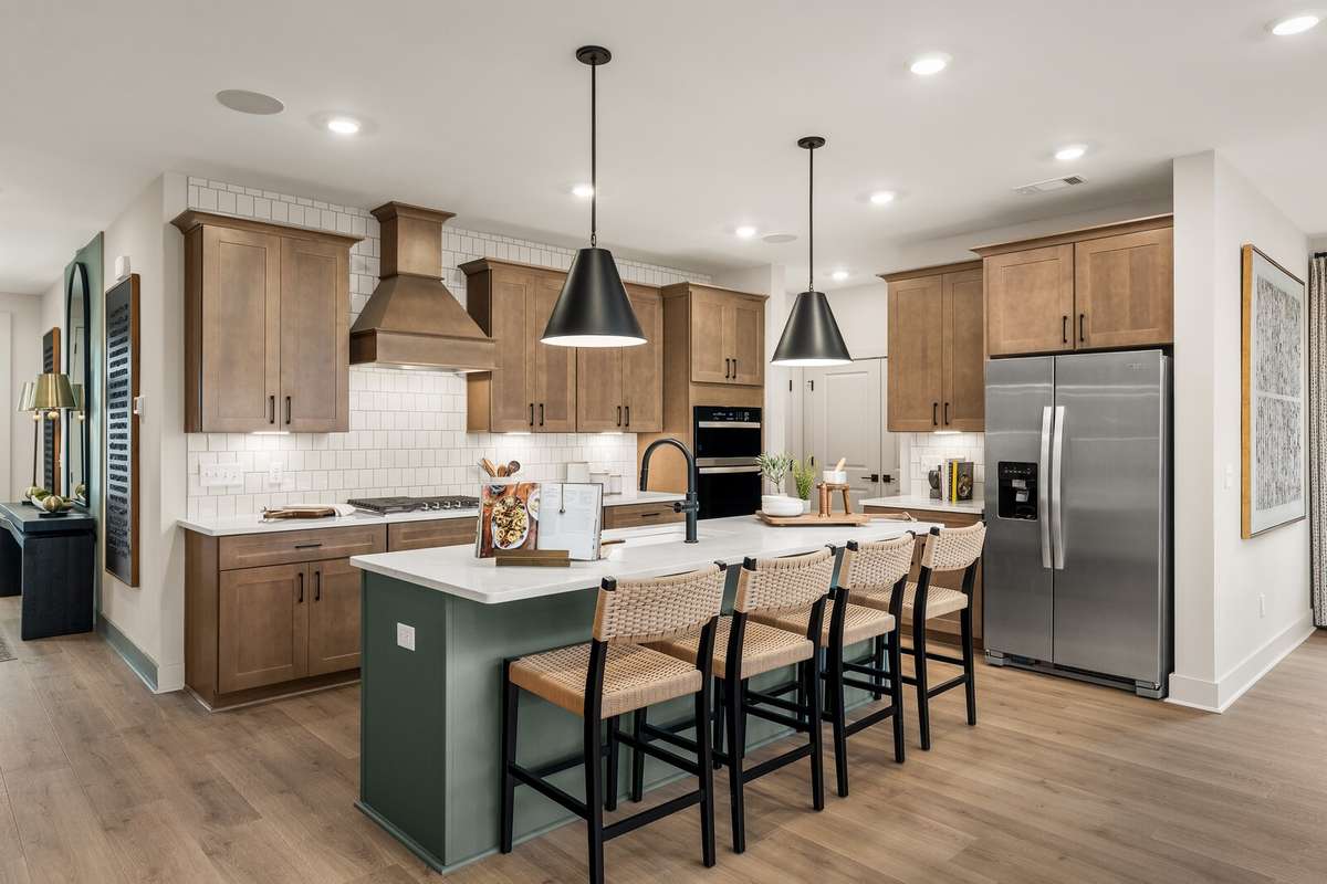 Kitchen features QUARTZ, SOFT CLOSE drawers, GAS cooking *Photo for example only - previously built Ellsworth*