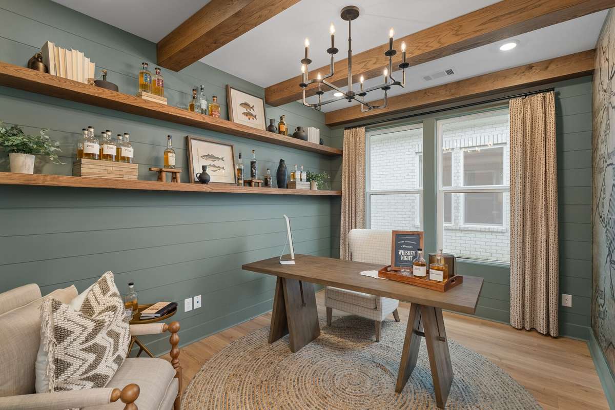 FLEX room downstairs - could be great office, reading /craft room, etc *Photo for example only - previously built Ellsworth*