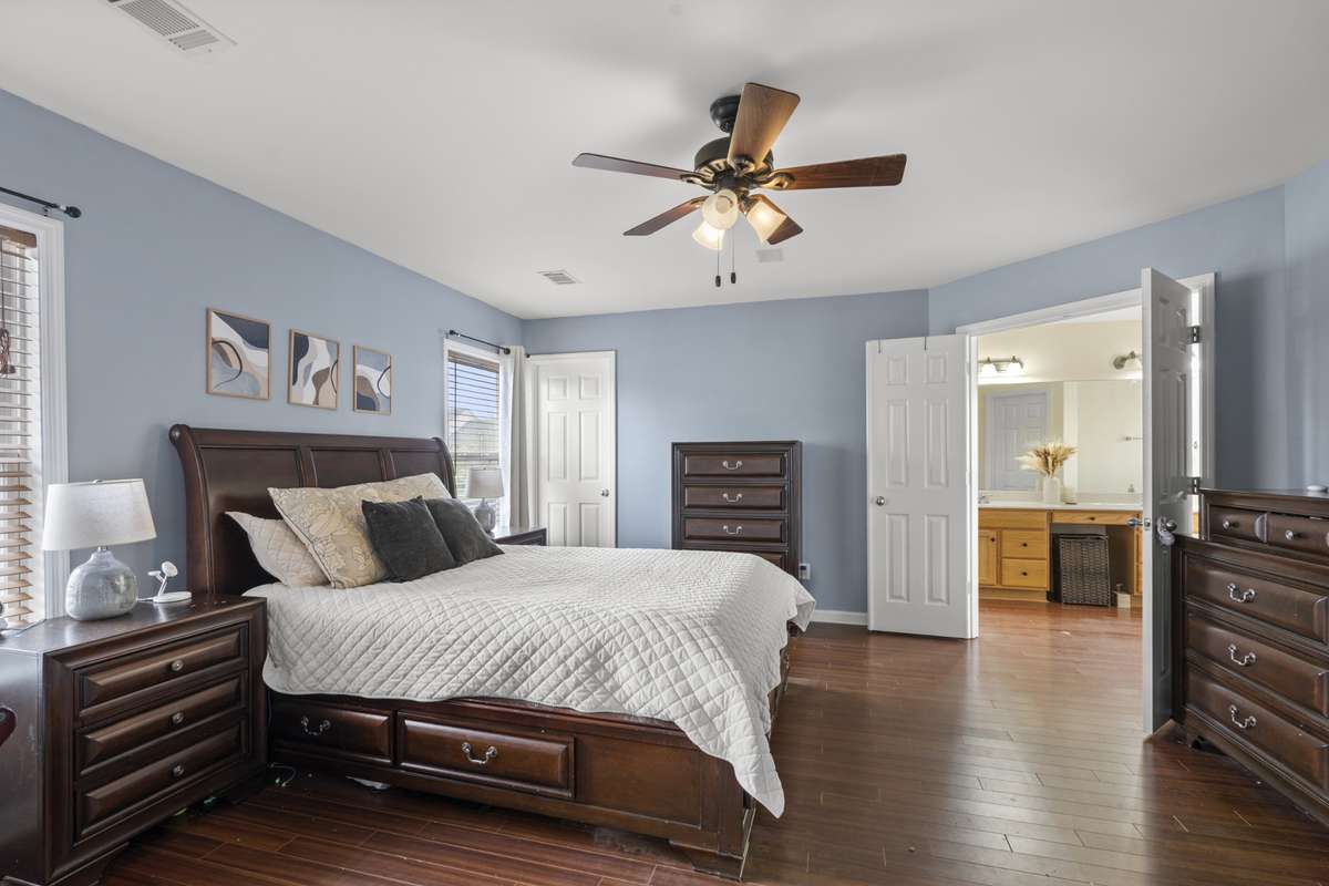 Primary bedroom.